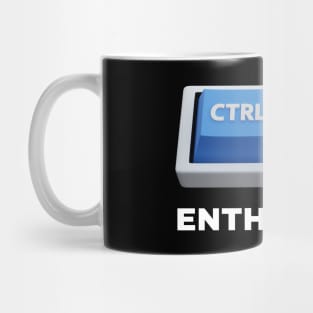 Celebrating the Power of the Undo Command - 'Ctrl + Z Enthusiast Developer Mug